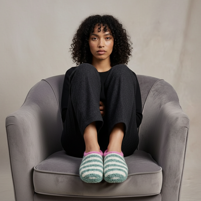 Strickmuster Sailor Slippers