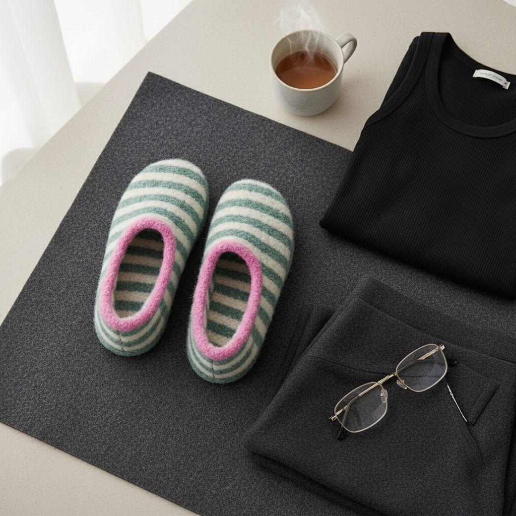 Strickmuster Sailor Slippers